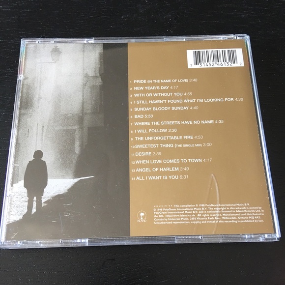 U2 - THE BEST OF 1980 - 1990 CD - Picture 2 of 4